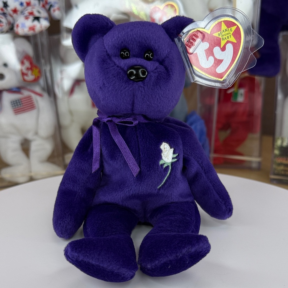 👑❤️1997 Princess Diana Beanie Baby - China PE - MWMT